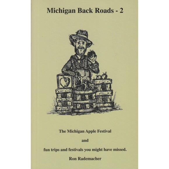 Michigan Back Roads 2 Paperback Book by Ron Rademacher - Picture 1 of 1